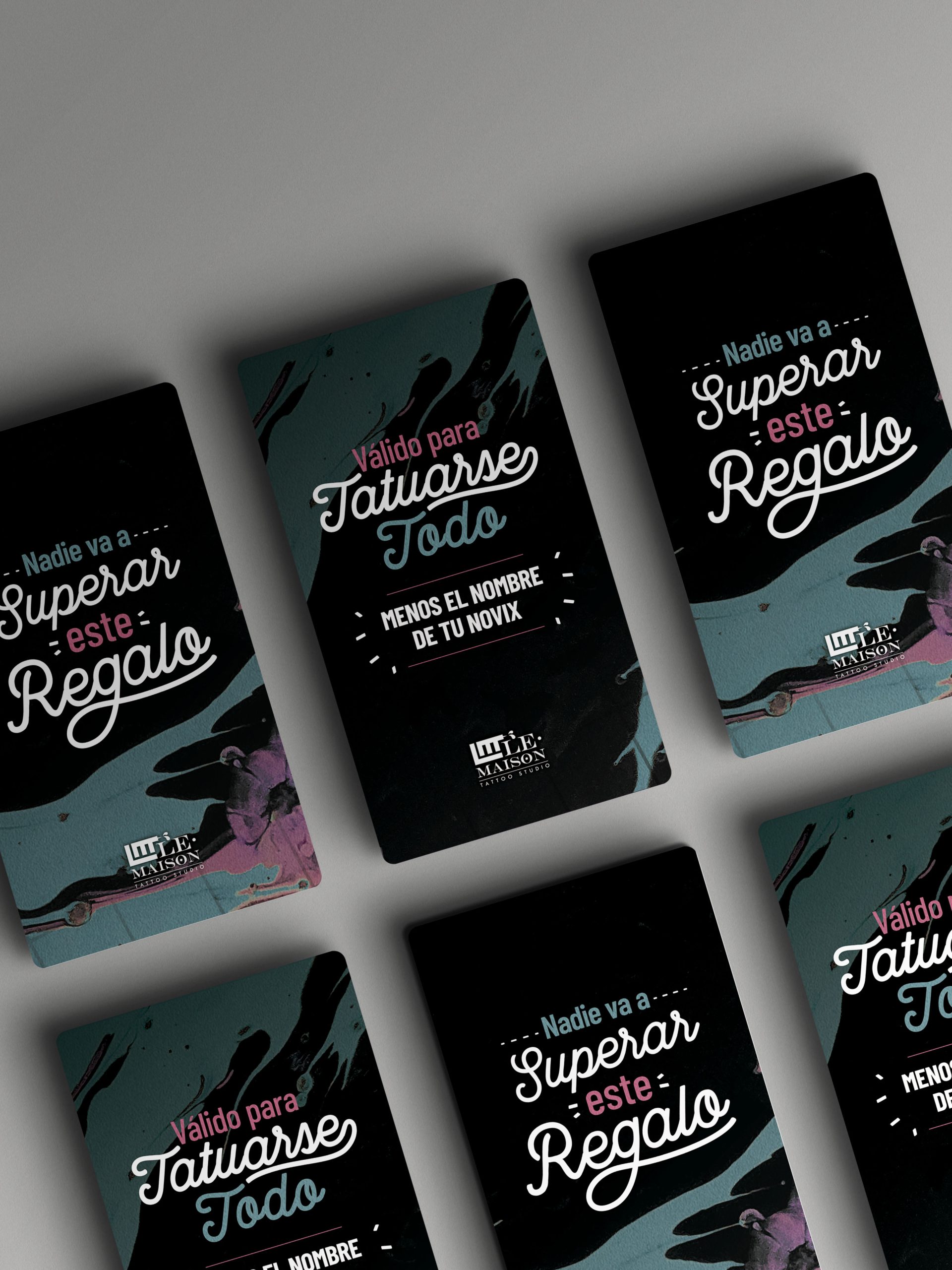 Diseño de postales para Gif Card. Branding digital.